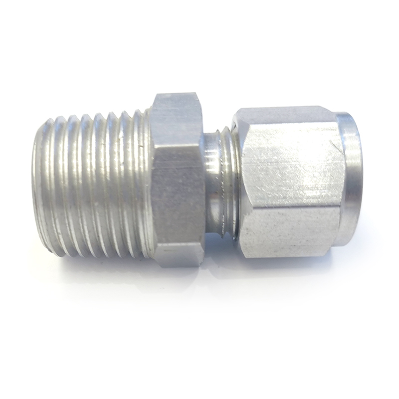 双卡套直通终端接头